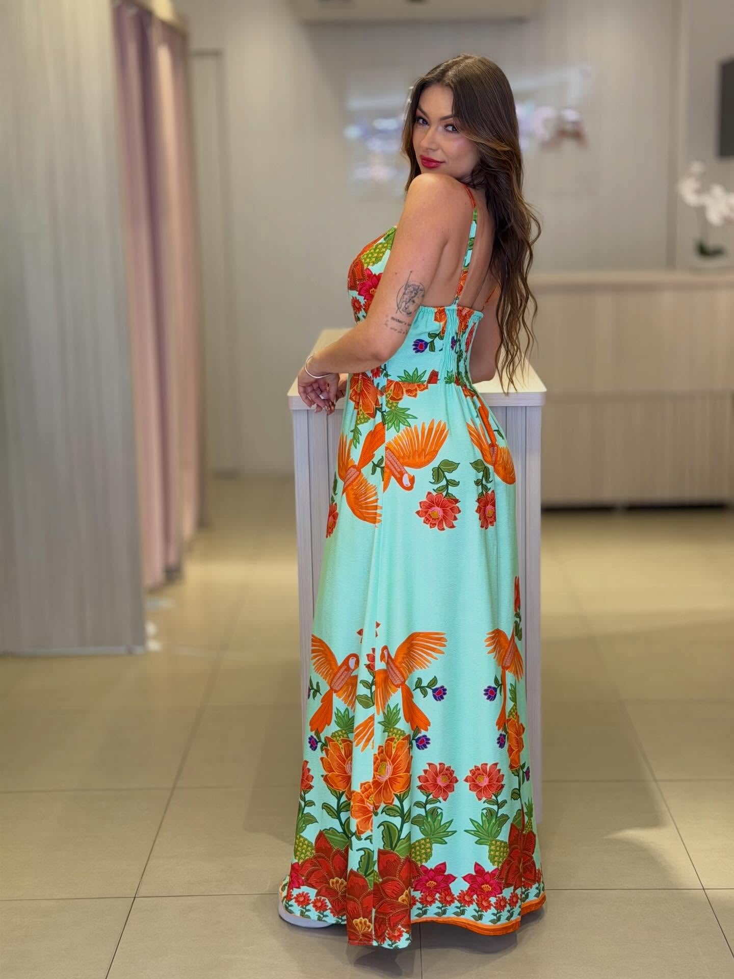 REF650 - Vestido Amália Floral