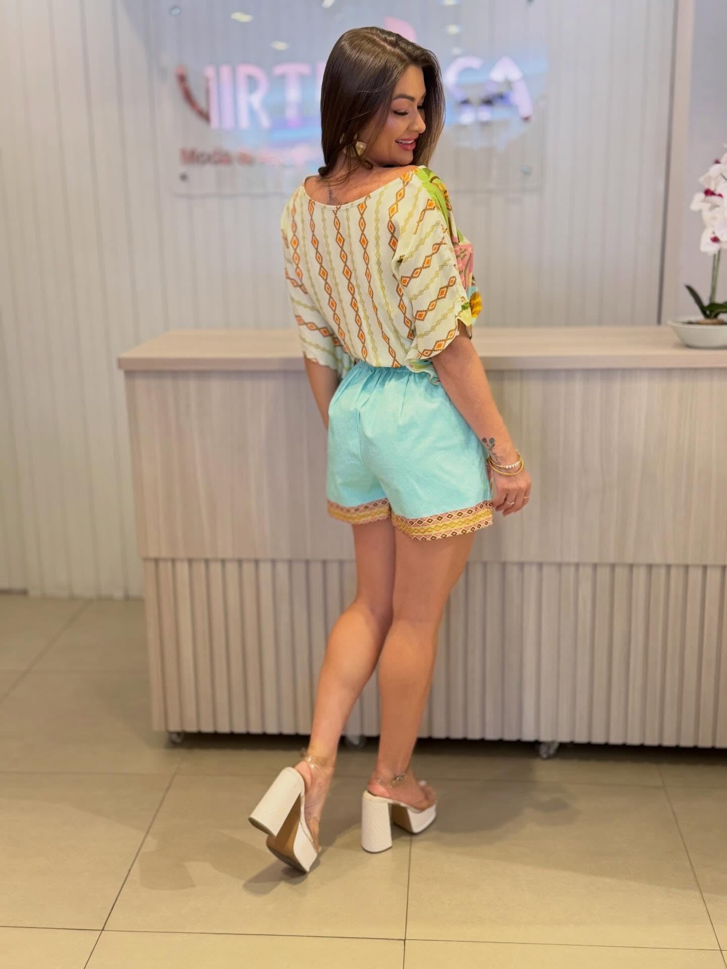 REF903 - Macaquinho Tropical Mar