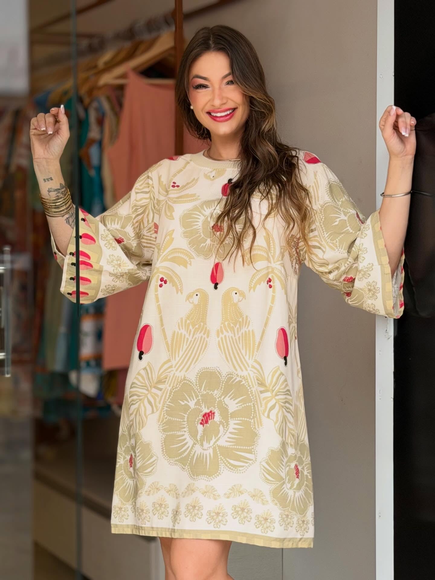 REF501 - Vestido Tropical Encanto